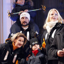 The Royal Family attends the opening of the World Skiing Championships in Oslo 23 February (Photo: Lise Åserud / Scanpix)